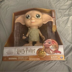 Wizarding World Harry Potter 8.5" Interactive Magical Dobby Elf & Sock 30 Sounds